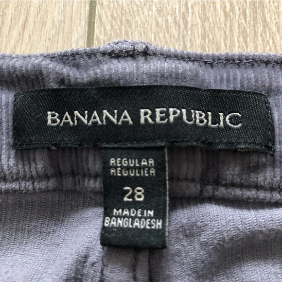 Banana Republic Corduroy Regular Fit Pants in Grey - Picture 7 of 10